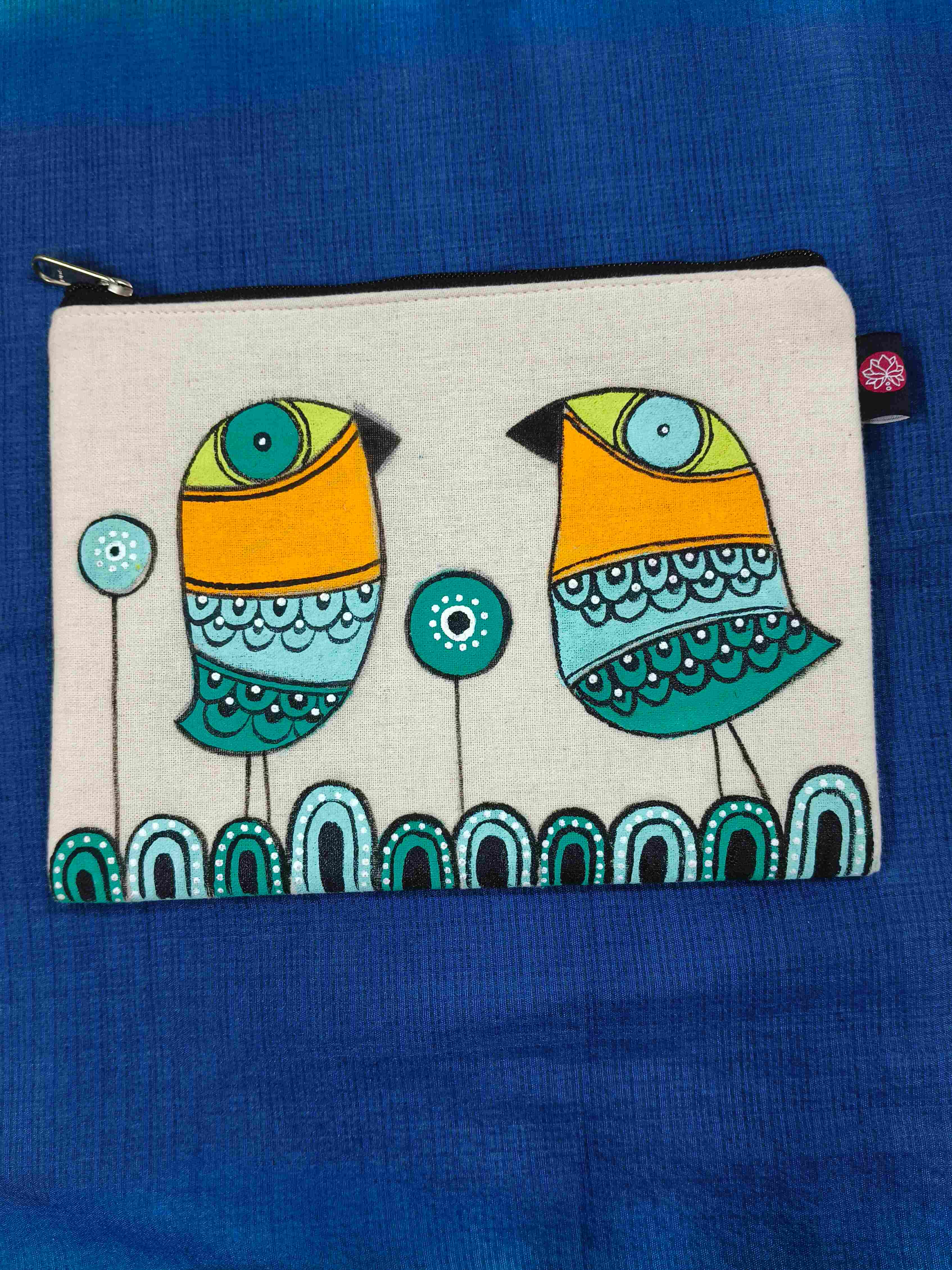 Handpainted Pouch